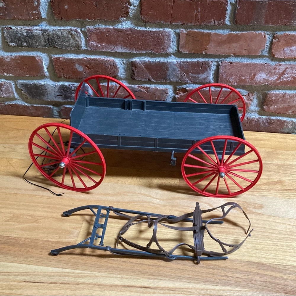 Vintage Johnny West Buckboard Wagon